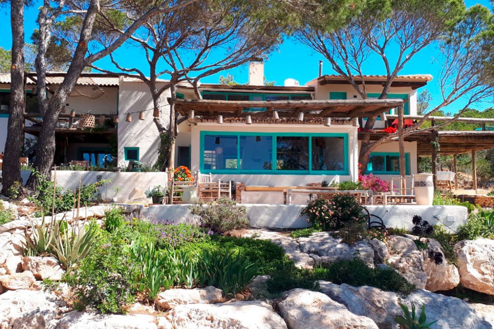 VILLA EN VENTA EN LA MOLA VISTAS AL MAR Fachada principal, vistas al salón